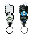 Energy Saver CFL Bulb Color-A-Shape Keyring Light